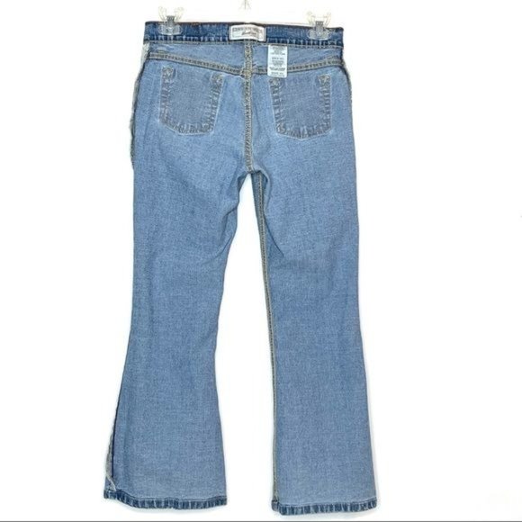 Girl's Levi Strauss Signature® Girls Stretch Low Rise Flare Jeans Size 10 1/2 - Picture 8 of 10